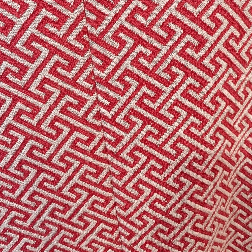 Tyler Boe Pink and White Geometric Dress - Picture 8 of 11